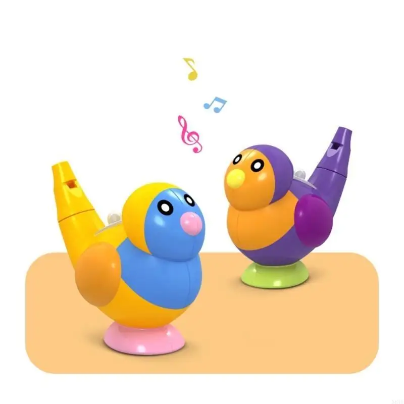 

N84E Pack of 5 Cartoon Bird Whistles Add a Playful Touch to Your Teaching