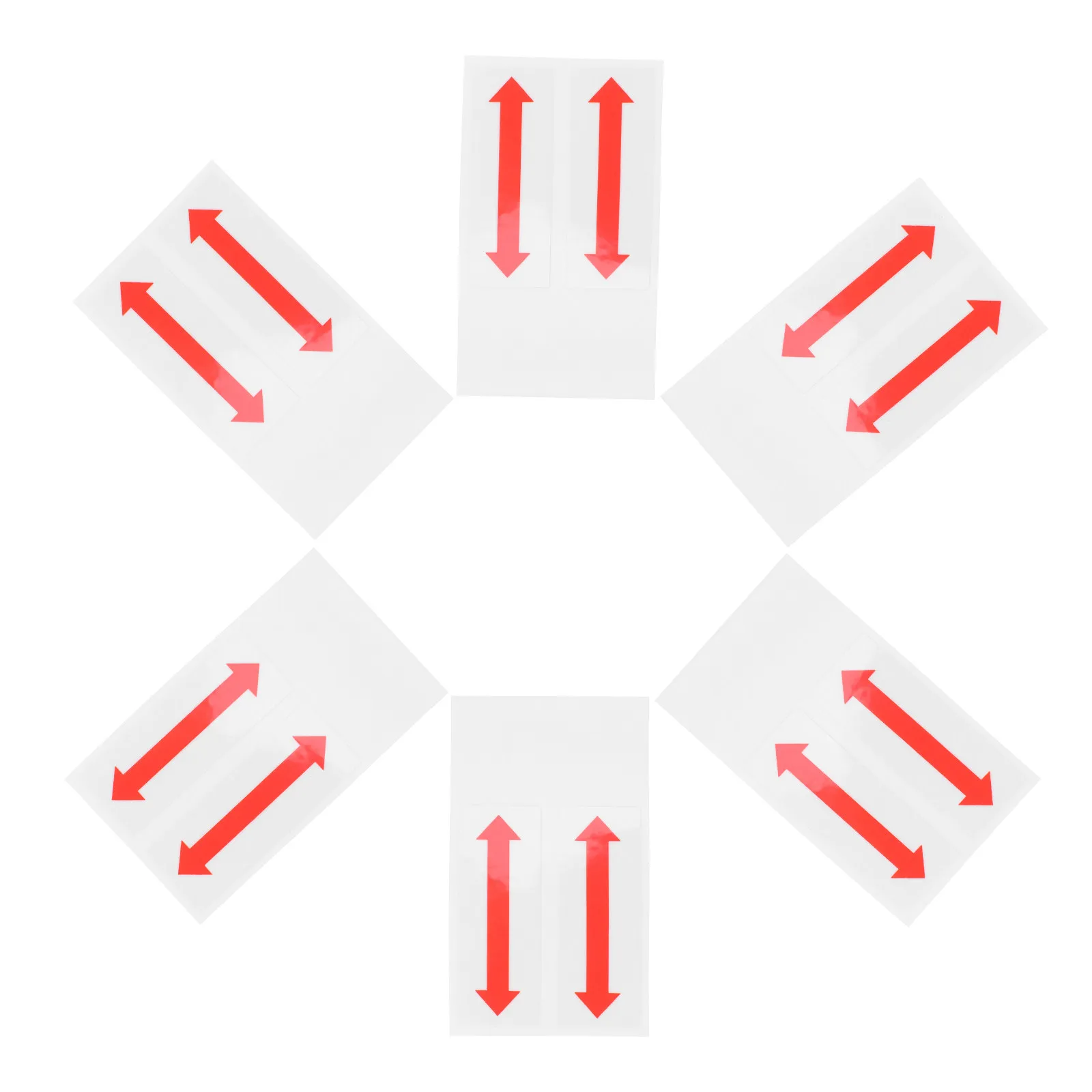 6-adesivos-de-seguranca-direcionais-vermelhos-para-indicacao-de-fluxo-de-trafego-em-ambientes-internos-e-externos