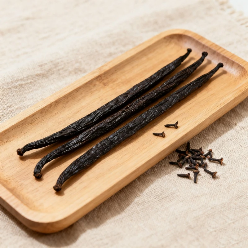 Incienso de vainas de vainilla de Madagascar de alta calidad, Aroma de frijol Natural, 1/Uds.