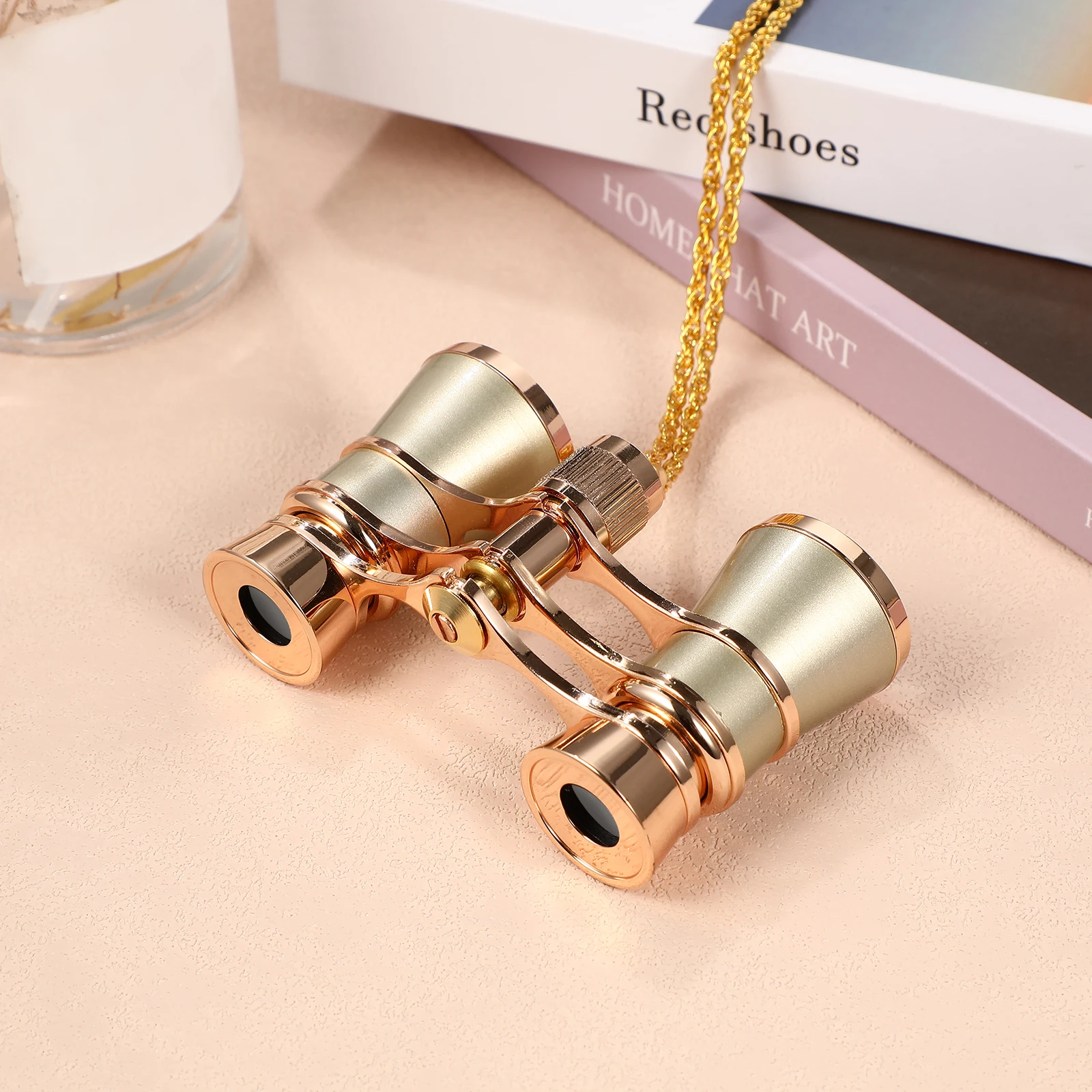 

Night Vision Telescope 3X25 Full Metal HD Wide Angle Mini Telescopes for Adults Portable Travel Outdoor