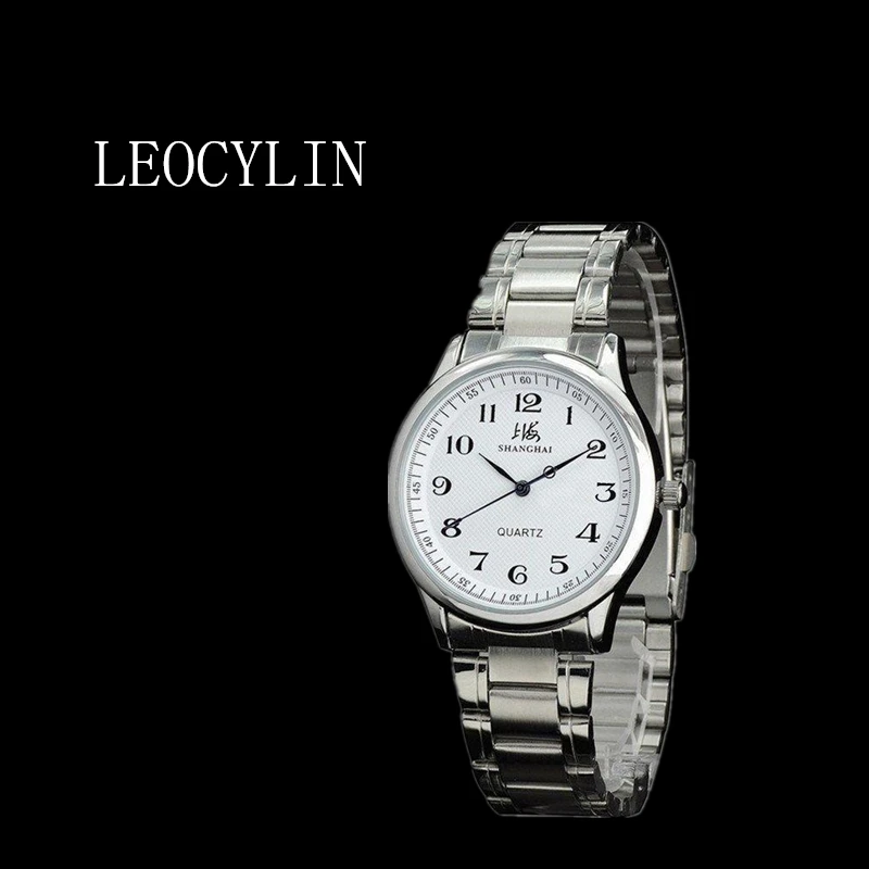 

LEOCYLIN Shanghai Brand for men quartz watch fashion Simplicity for women Wristwatches waterproof Relogio Masculino calendar