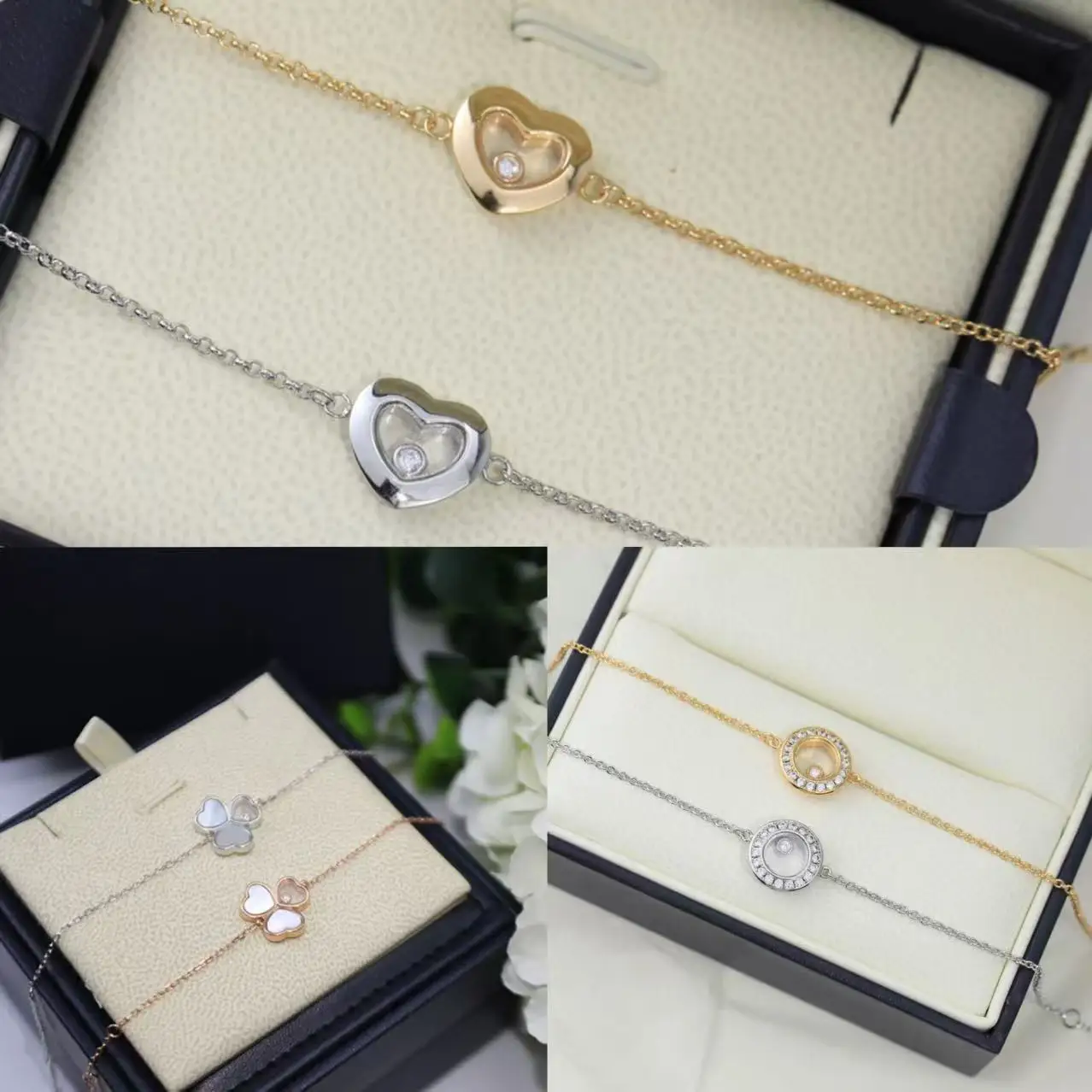 

Exquisite and fashionable jewelry women's bracelets with multiple styles to choose from, selected holiday gifts