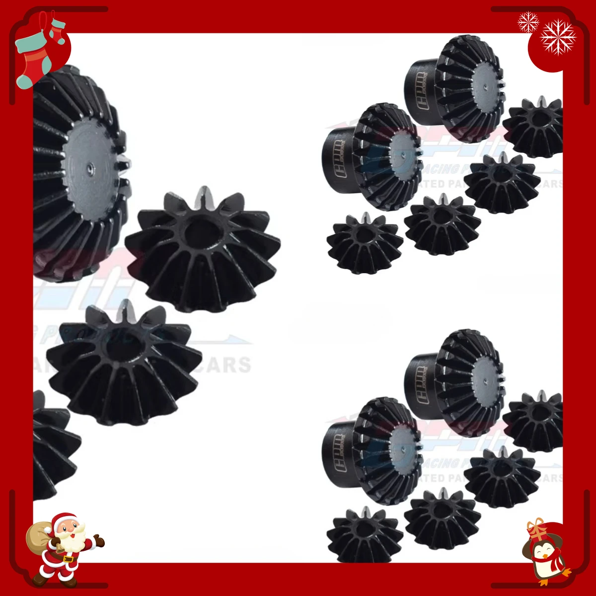 GPM Medium Carbon Steel Front / Center / Rear Differential Internal Bevel Gears for TRAXXAS X-MAXX 6S / 8S and 1/6 XRT 8S (7782)