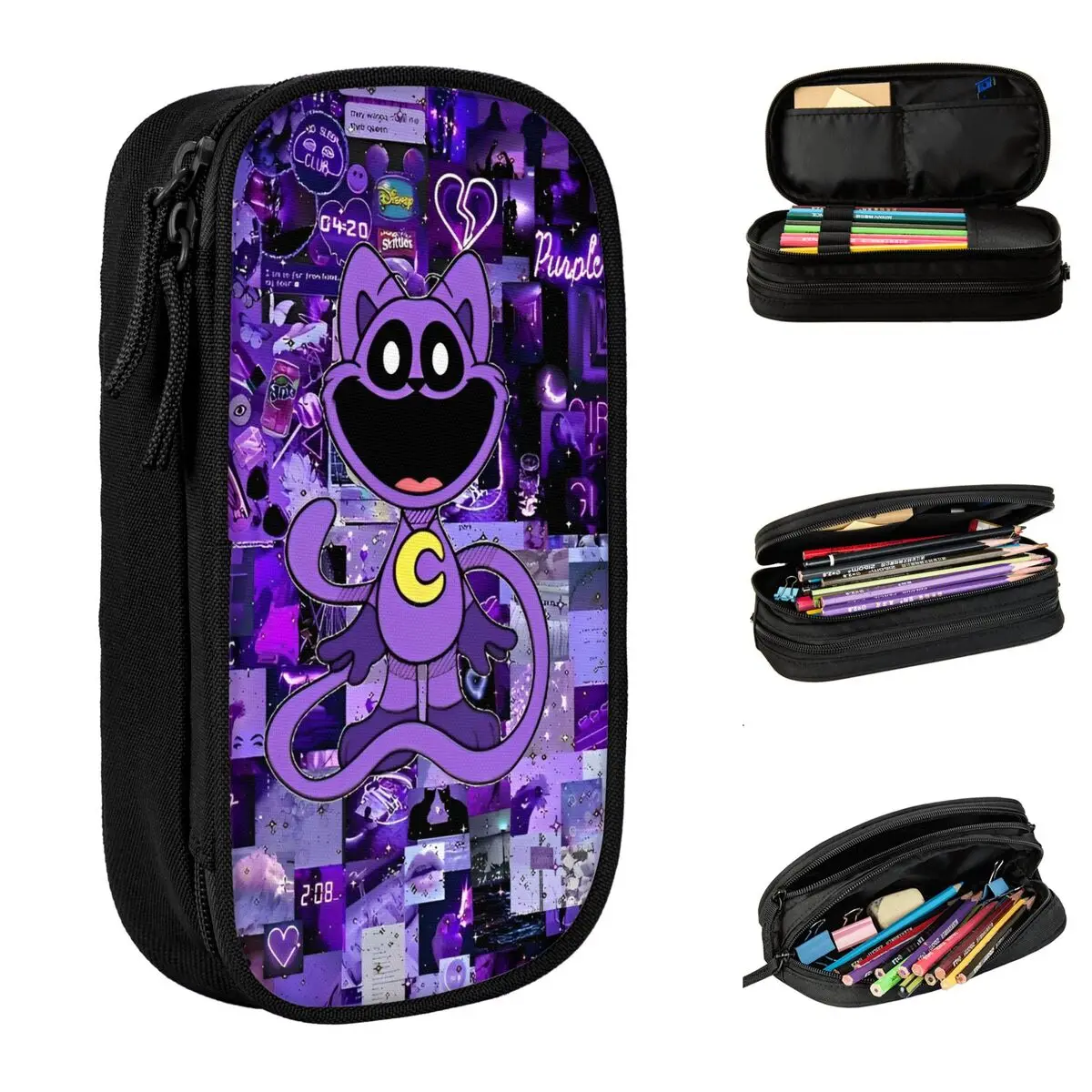 novo-kawaii-lapis-casos-sorriso-critter-dos-desenhos-animados-lapis-para-estudante-grande-armazenamento-sacos-de-lapis-material-escolar-presentes