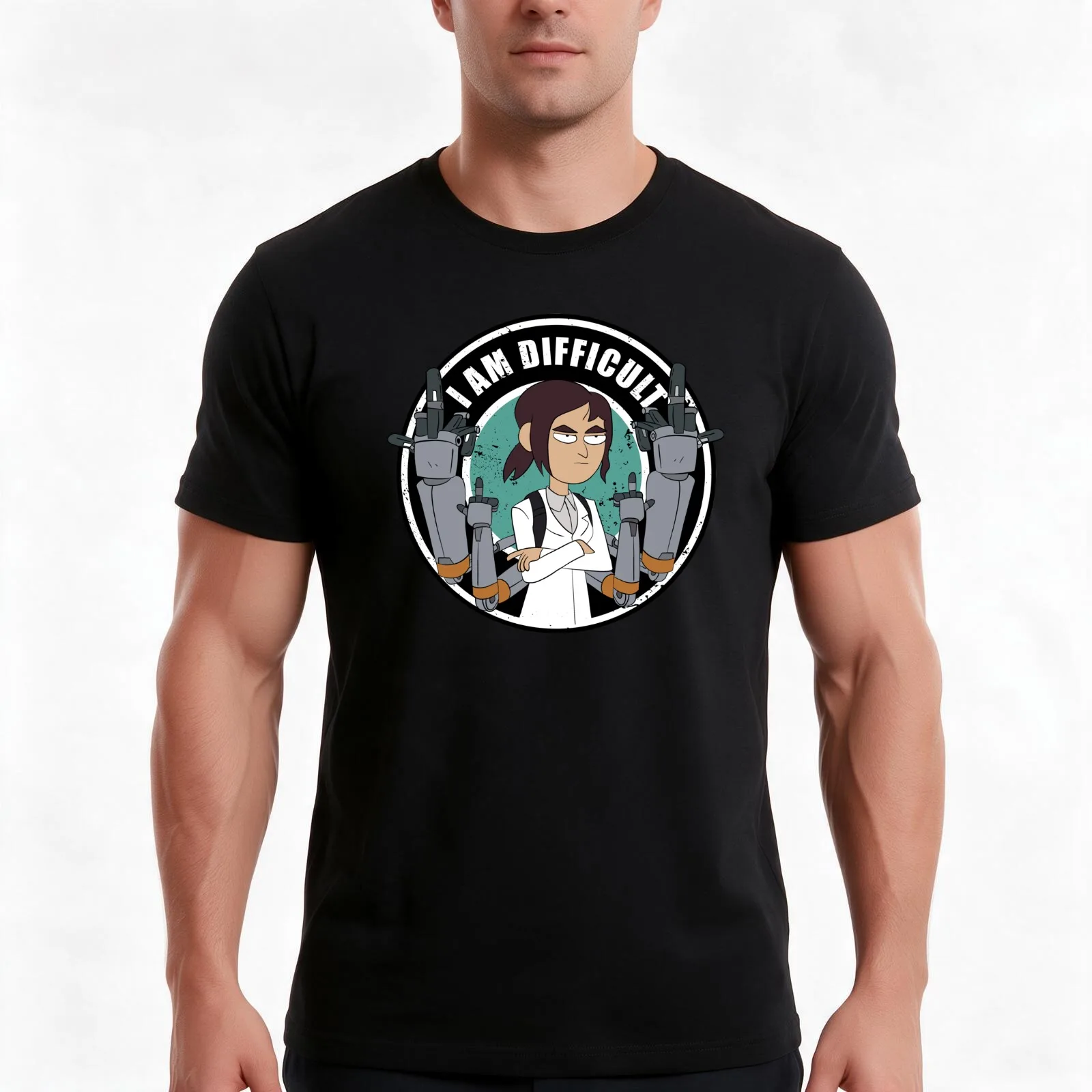 Inside job Reagan really difficult T-Shirt, Summer Casual Cotton Tee, Oversized Streetwear Tops, Vintage Graphic Print