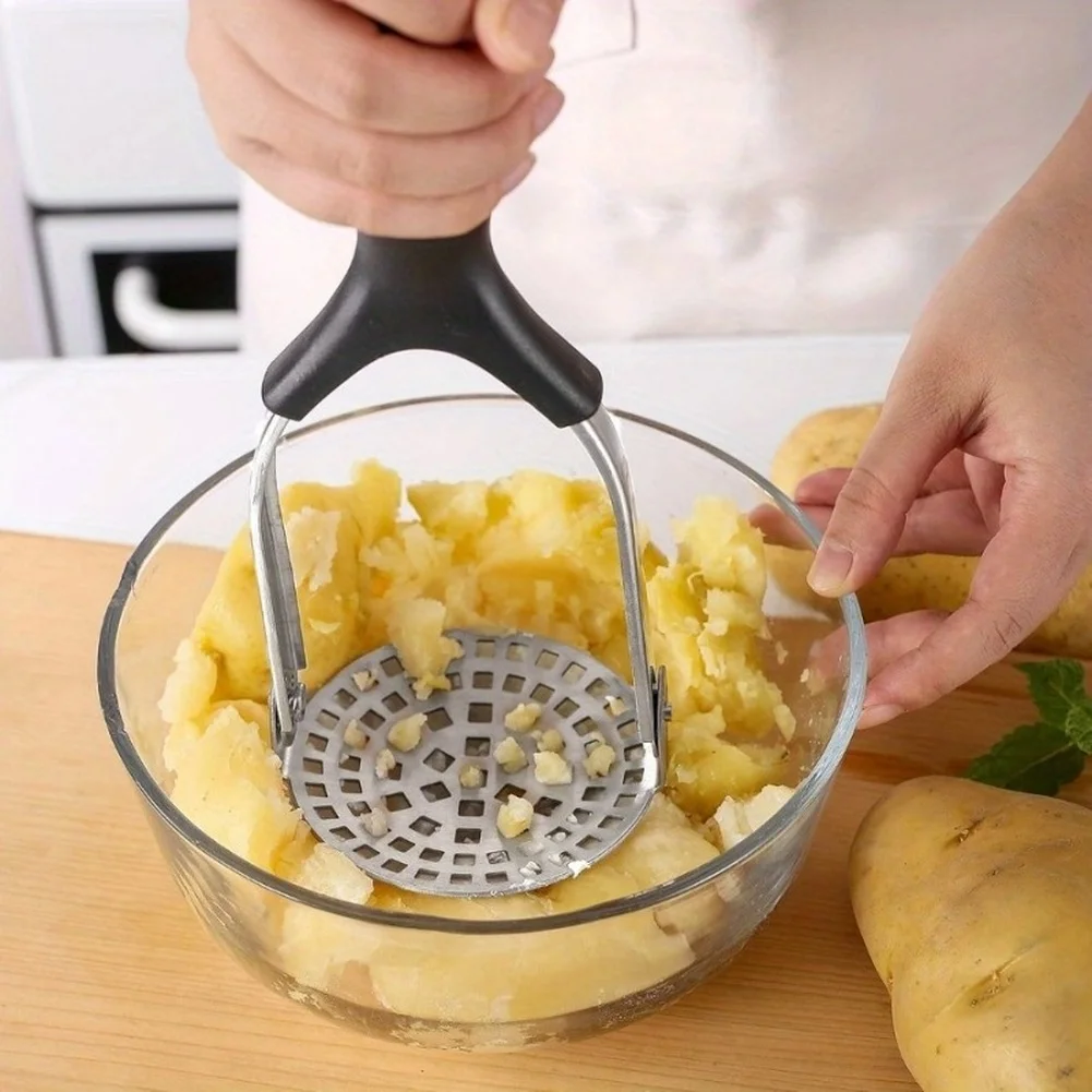 Foldable Stainless Steel Potato Masher for Efficient Mashing of Potatoes For Avocados and Baby Food in Home Cooking