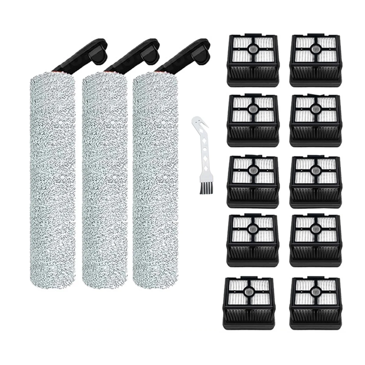 

A17F-Replacement Roller Brush and HEPA Filter for Dreame H12 Pro H12 Plus M13Beta Dual Cordless Wet&Dry Vacuum Cleaner Parts