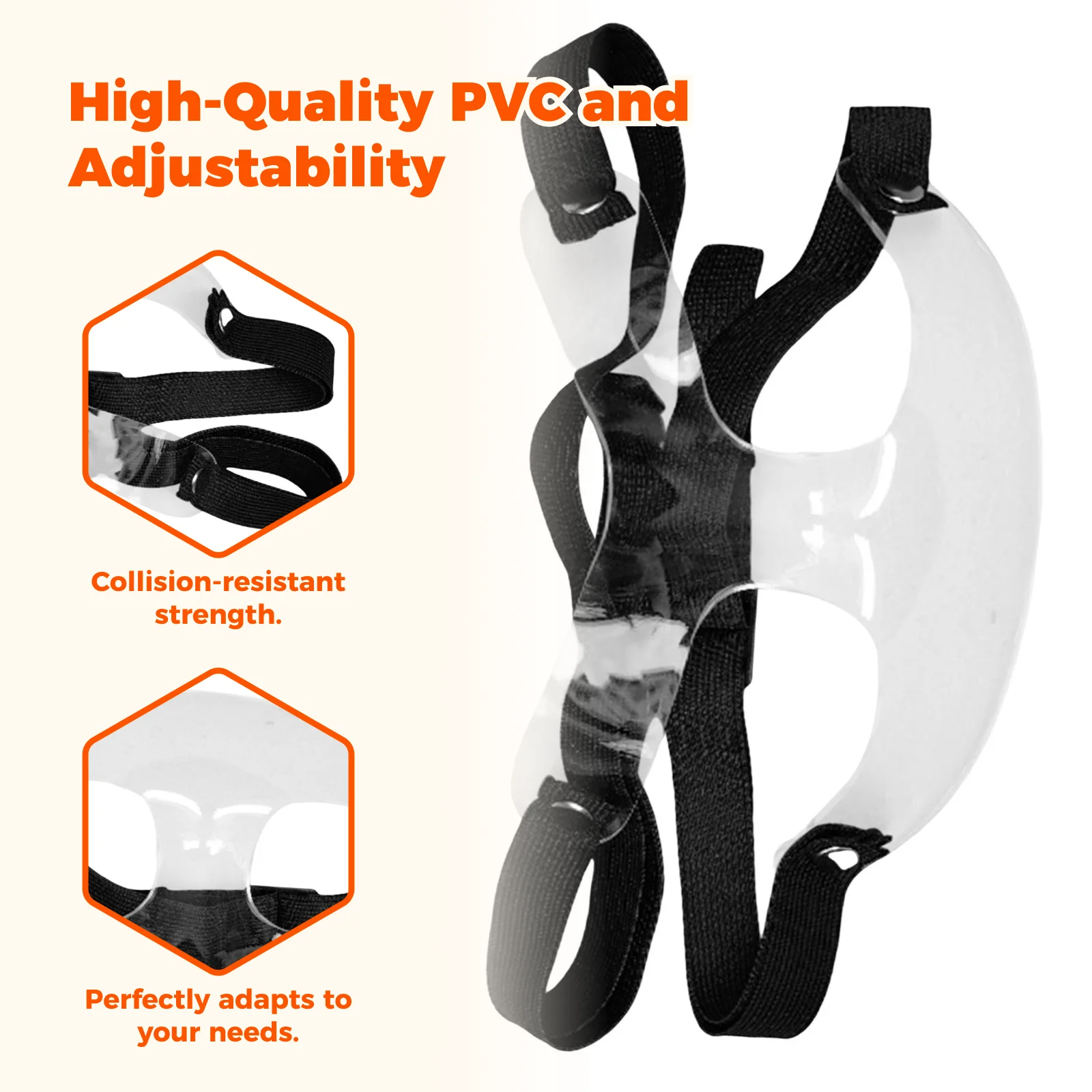 Protective Shield for Face Broken Nose Protector Guard Adjustable Nose Face Cover for Multi Sports Use