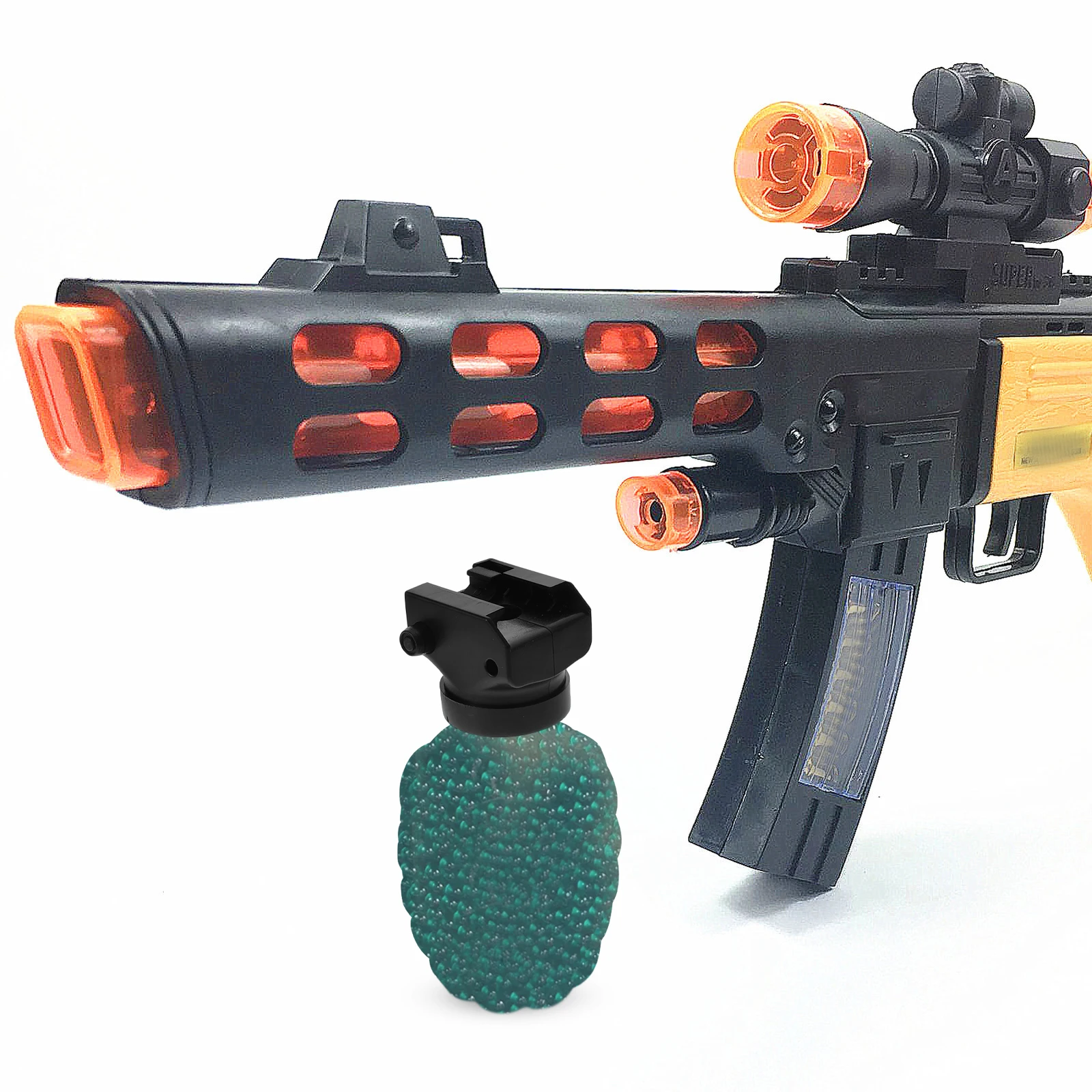 

3Sets Beads Subpackage Bottle Pineapple Refilling Converter Easy Install Shooter Game Accessory Storage Bottles