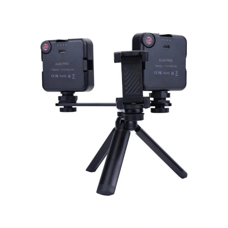 Dental equipment mouth shooting mobile phone fill light portable tripod  small intelligent colorimetric lamp LED oral photograph view 3