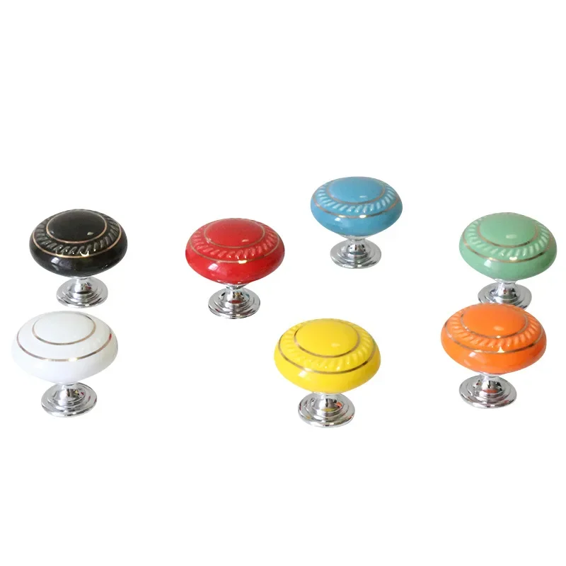 Colorful Round Toilet Press Creative Toilet Tank Button Auxiliary Fashion Love Button Flush Decorative Toilet Pump Cover Hand