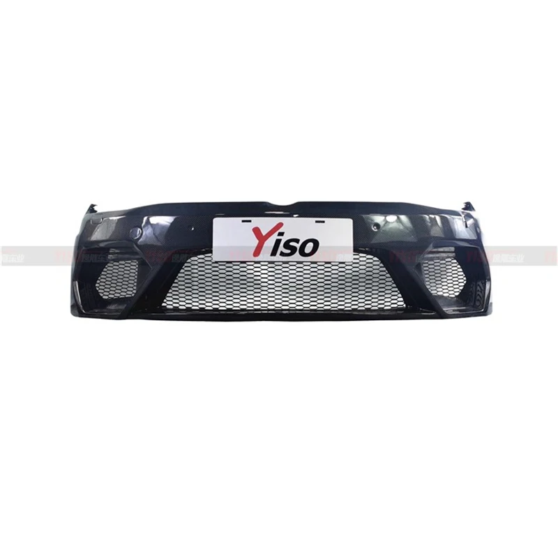 Suitable for GOLF 7 R GTI Rline Modified encirclement Aerodynamic kit GOLF 7 R GTI Modified Carbon fiber Aspec Front Bumper view 6
