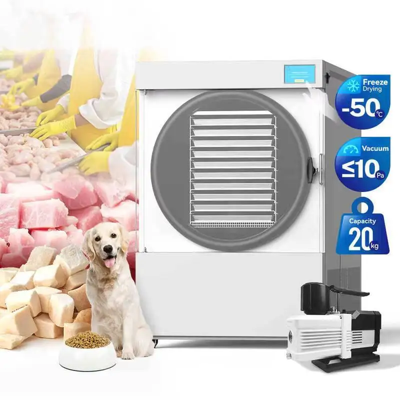 

Commercial12kg- 20kg Vacuum Freeze Dryer Machine Food Lyophilizer Freeze Dryer