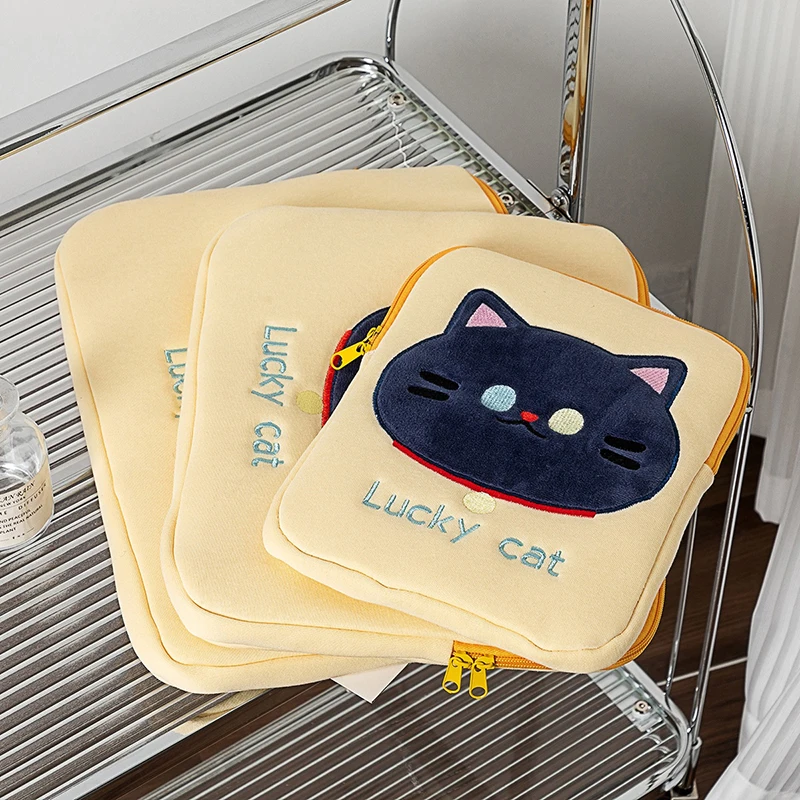 Bolsa prática para tablet para iPad Pro Samsung Xiaomi, capa resiliente para laptop de 11/13/15 polegadas para notebook Macbook Air 13.3.