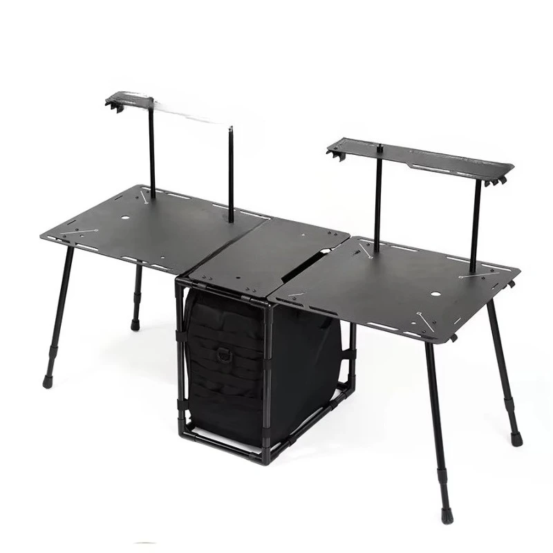 Portable camping table with travel bag for hiking, camping, outdoor, barbecue