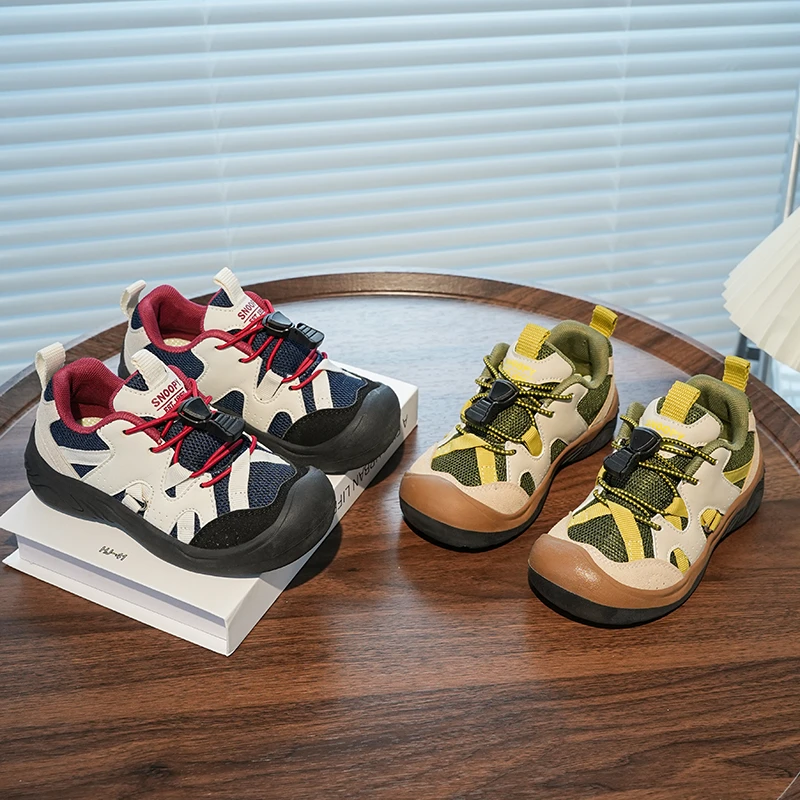 

Children's Shoes 205 Autumn New Style Boys and Girls Korean Fashion Soft Bottom Anti slip Multi functional Running Shoes