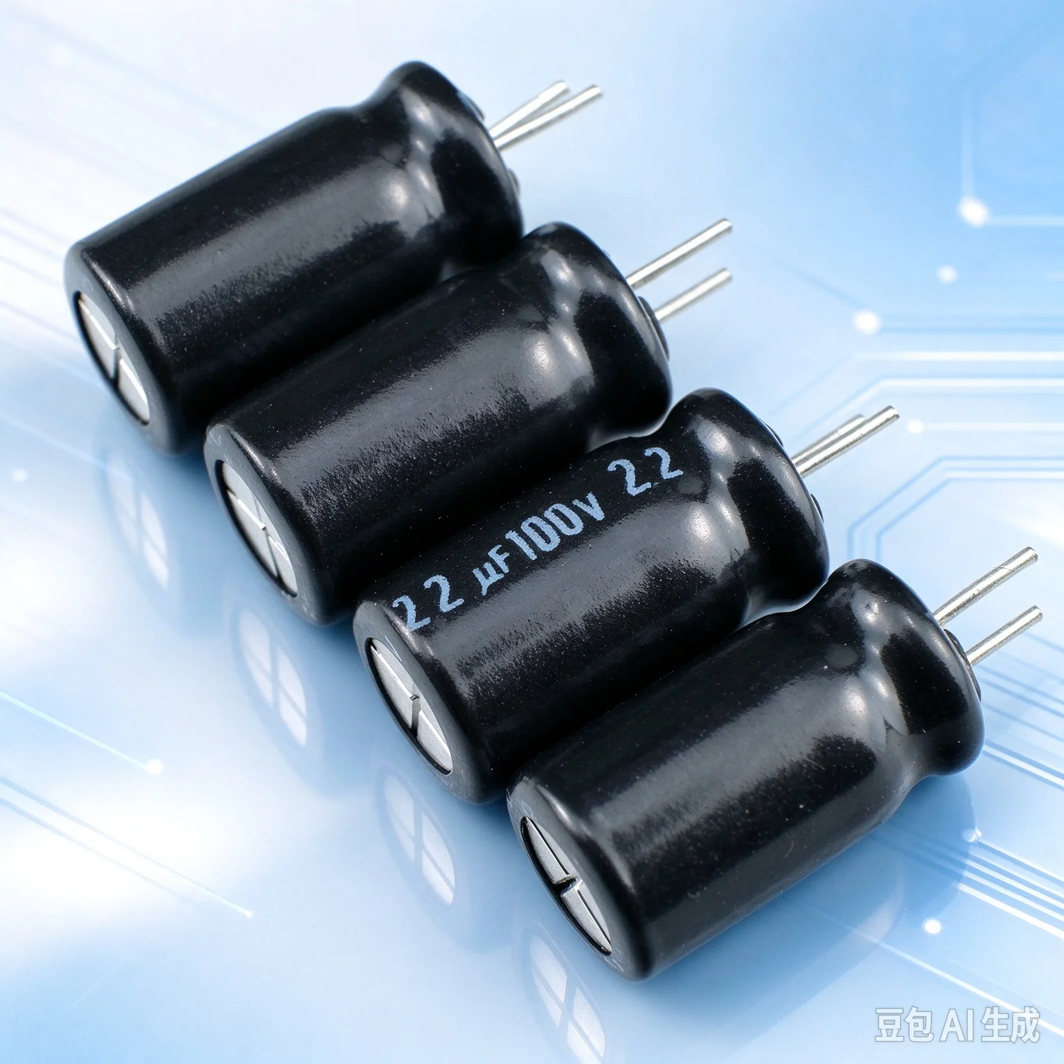 for Nichicon Vintage BP Non‑Polar Hi‑Fi Capacitor 100V 2.2UF, 50Pcs,