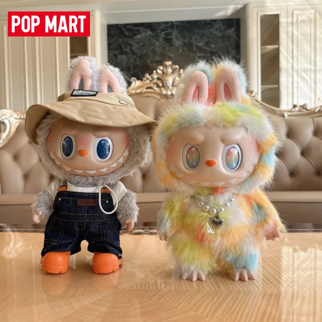 

POP MART Labubu Fall in Wild Flip with Me Let's Checkmate Series: Коллекционная виниловая плюшевая кукла Labubu — новогодний подарок, игрушка