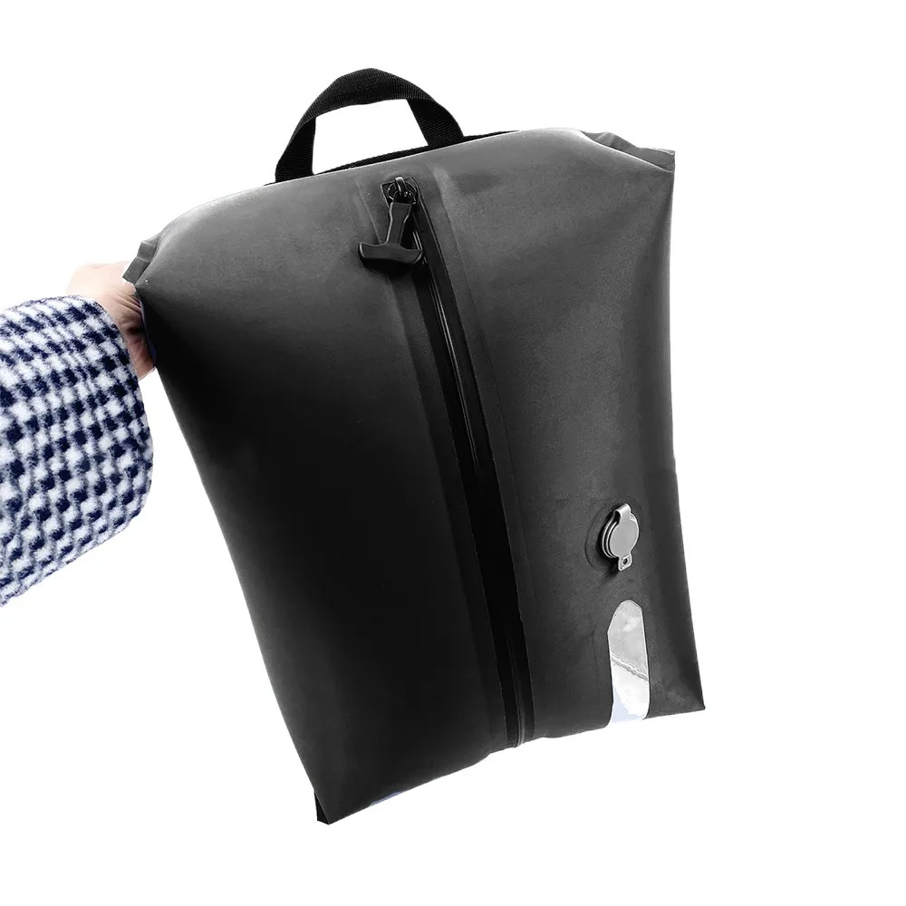 

Многоразовые вакуумные пакеты для путешествий, складная водонепроницаемая вакуумная компрессионная сумка, экономия места, пылезащитная вакуумная сумка для хранения багажа