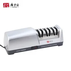 TAIDEA Smart Gadgets Kitchen Ware Top Level TG2302 3 Stages Electric Diamond Steel Kitchen Knife Sharpener
