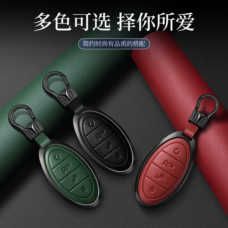 حقائب حافظات مفاتيح مخصصة للرجال والنساء لـ BYD U8 U9 صندوق سلسلة مفاتيح واقية