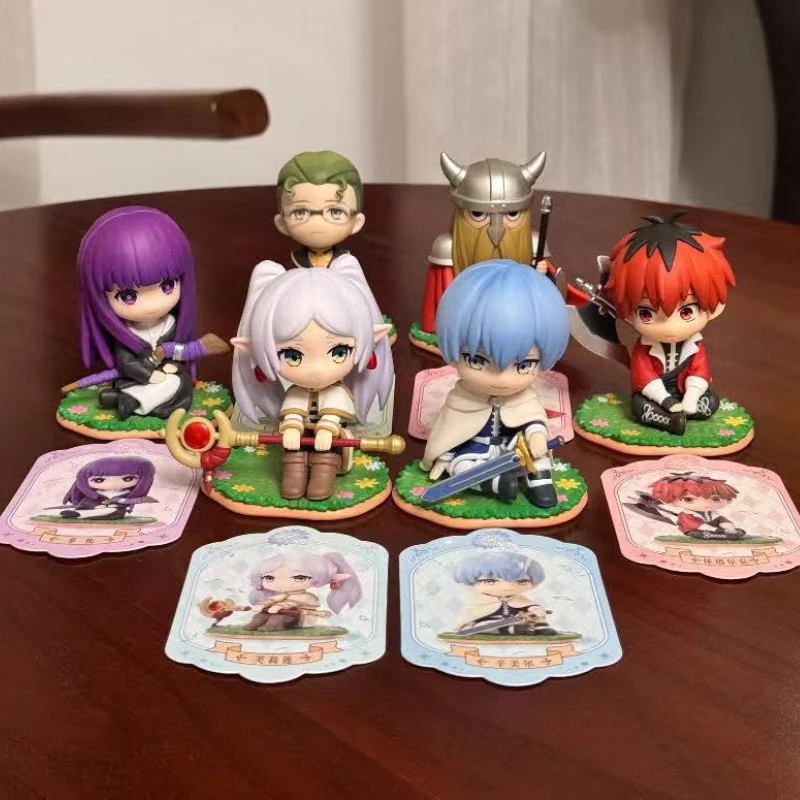 

POP MART GONG FRIEREN Series Blind Box Ornament Figurines Home Decor Desktop Dolls Model Mystery Box Girl