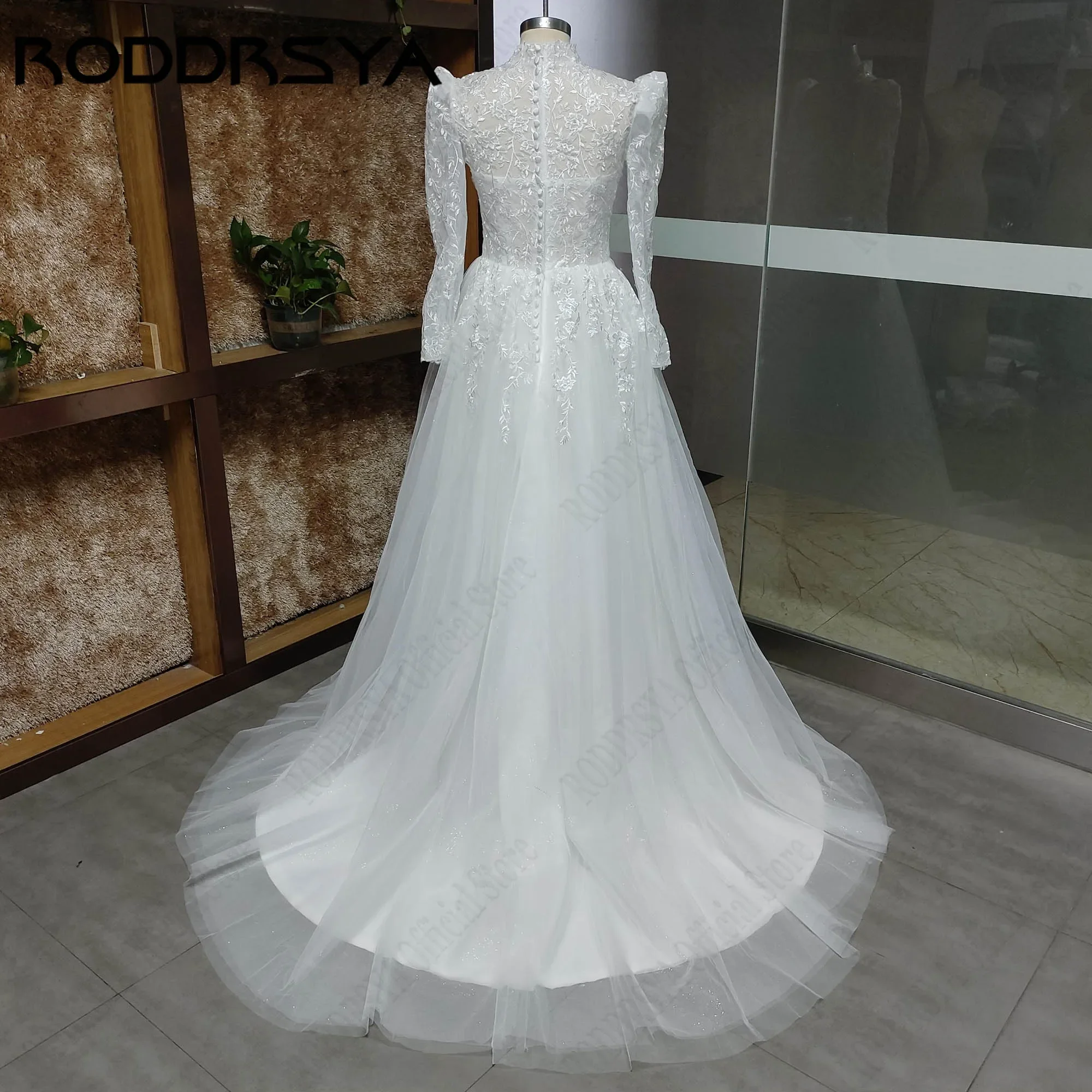 RODDRSYA Customized O Neck Boho Wedding Dress For 2025 Bridal Long Sleeve A-Line Applique Lace Bridal Gown Vestido Sweep Train - AliExpress 320 RODDRSYA Customized O Neck Boho Wedding Dress For 2025 Bridal Long Sleeve A-Line Applique Lace Bridal Gown Vestido Sweep Train - AliExpress 320