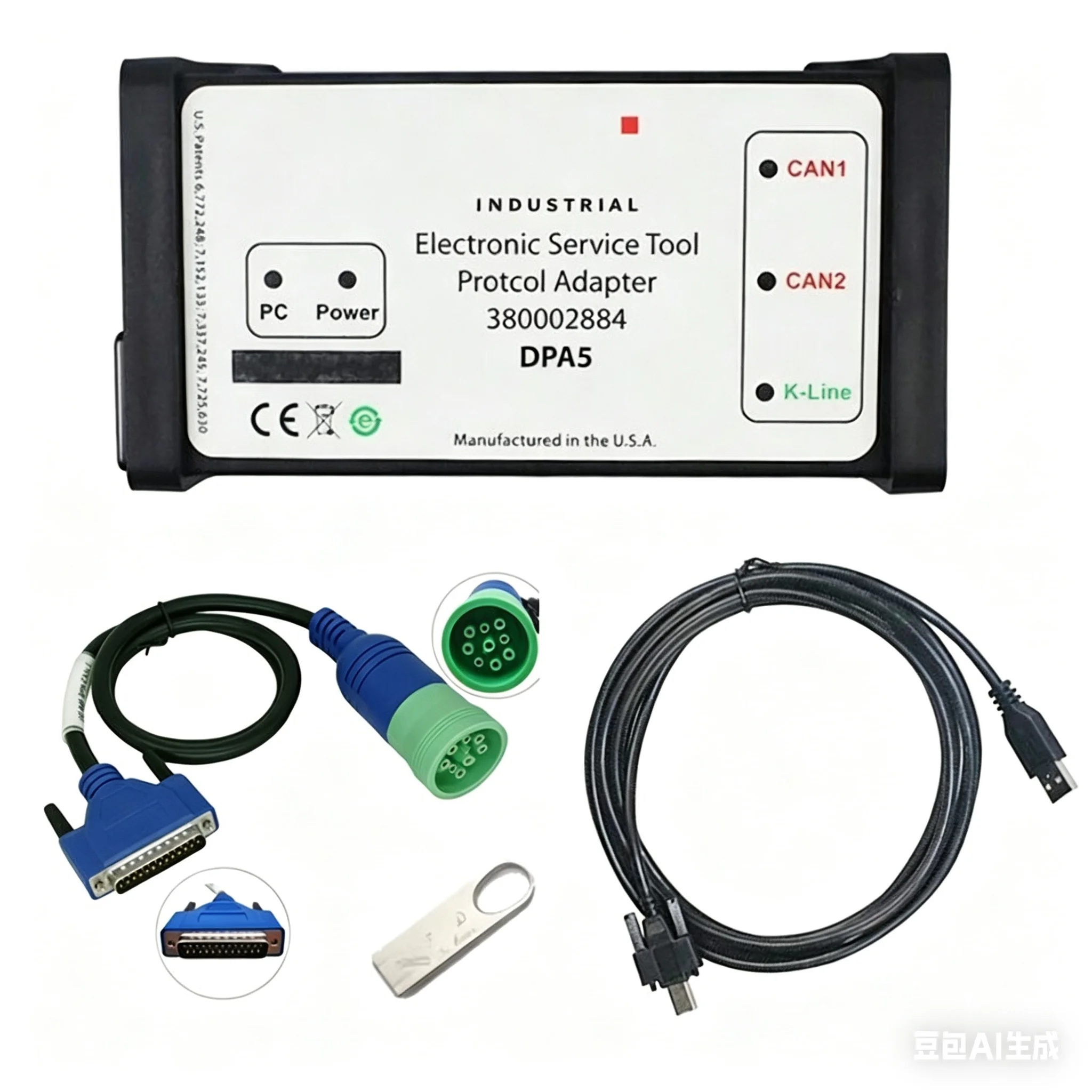 V8.6 OBD Diagnostic Tool Adapter for DPA5 EST Heavy Duty Truck Scanner EST Engineering Level Holland Electronic Service Tool