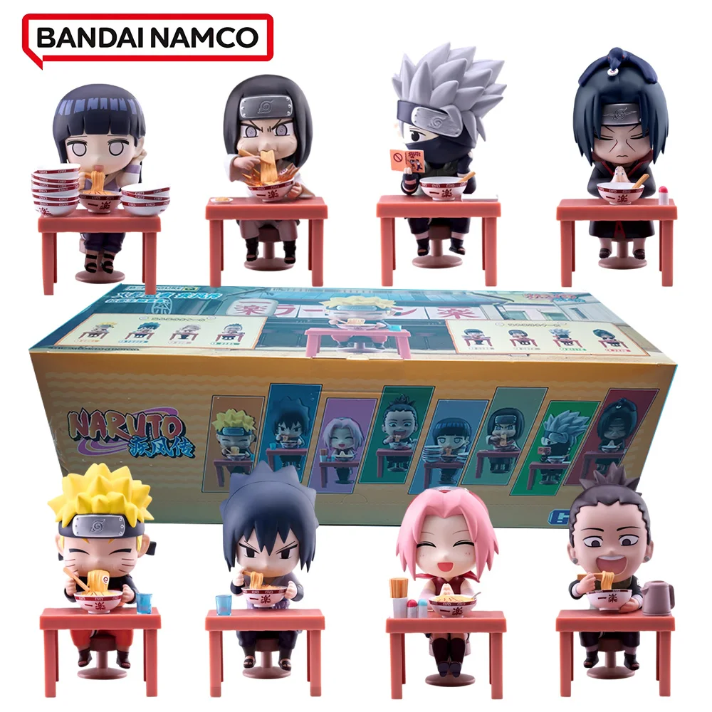 

New Original Bandai Naruto Shippuden Series Blind Box High Quality Anime Collectibles Desktop Ornaments Gifts for Young Fans