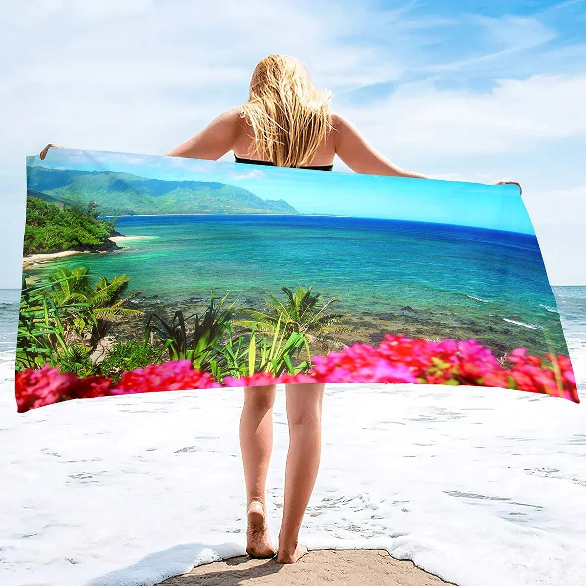 Quick-drying microfiber beach towel,   quick-drying, sand blanket, for pool 80X160cm  70X140cm