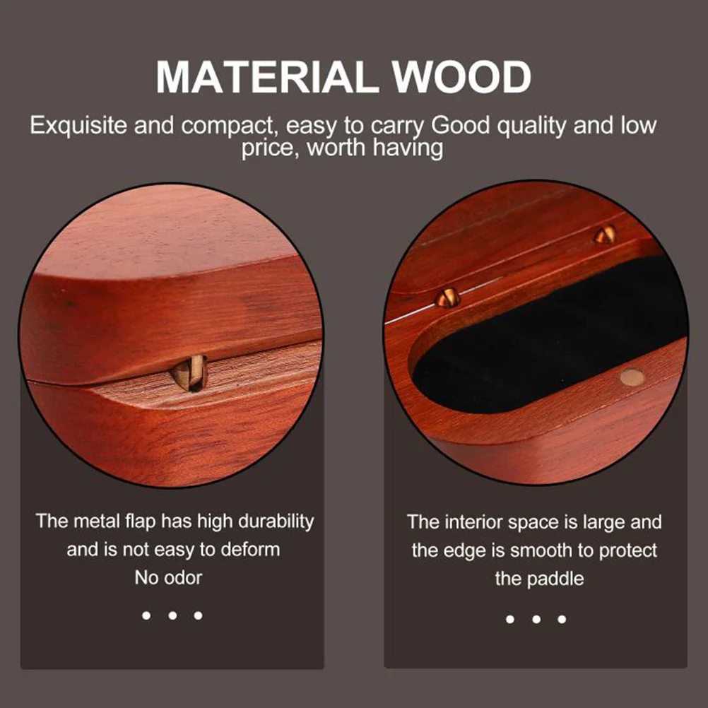 

1 set Guitar Picks Case Wooden Storage Organizer For Plectrums Capo Accessories Lightweight Durable Box Practical Guitar