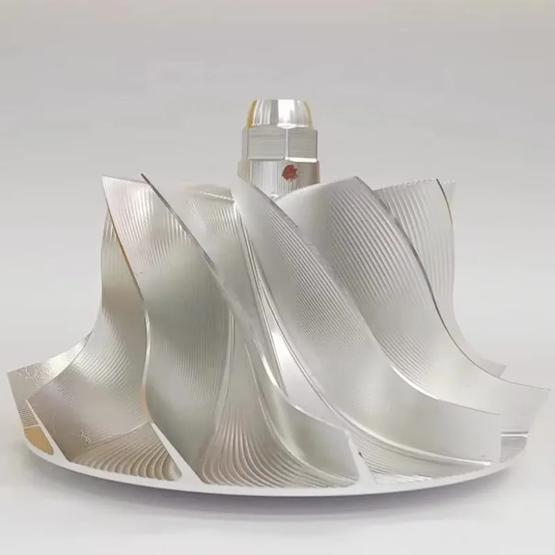 HX40 60.00/85.00 مللي متر 11 + 0 شفرات نقطة طحن عالية الأداء الشاحن التربيني طحن/الألومنيوم 2618/عجلة ضاغط البليت