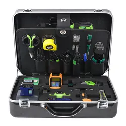 KomShine TFS-40N/E/D Fiber Optic Fusion Splicing Operations Tool Set Telecommunication System Maintenance Kit