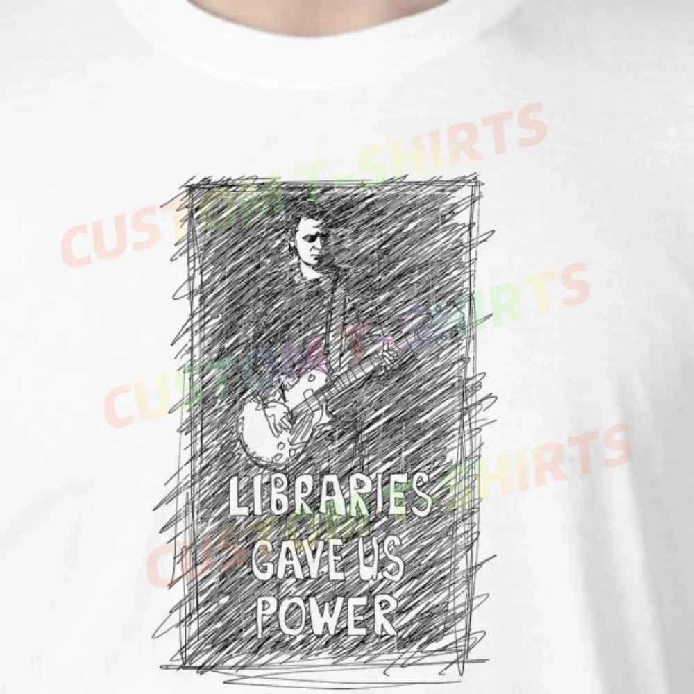 

59 151_Manic_Street_Preachers Fans' comic-style hand-drawn pattern T-shirts for both men and women in summer