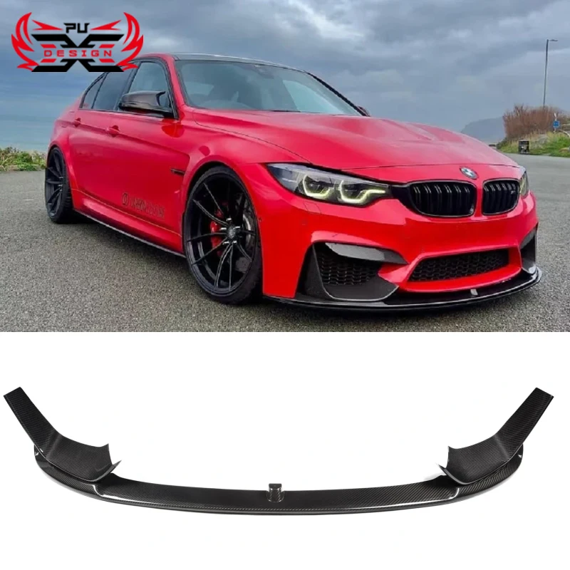 

High Quality Carbon Fiber Front Lip MP Style For Bmw F80 F82 M3 M4 Front Bumper Chin Spoiler Carbon Fiber Car Tuning