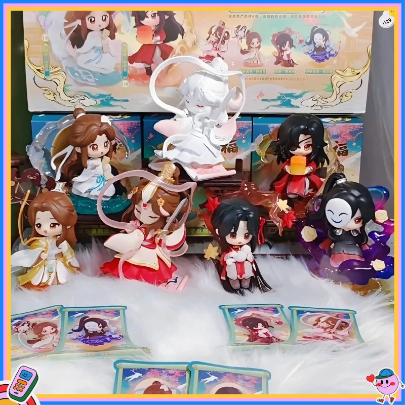 天官賜福 アニメフィギュア ブラインドボックス - 塗装済みフィギュア |   謝憲（謝連）と華城（華成）のキャラクタードール