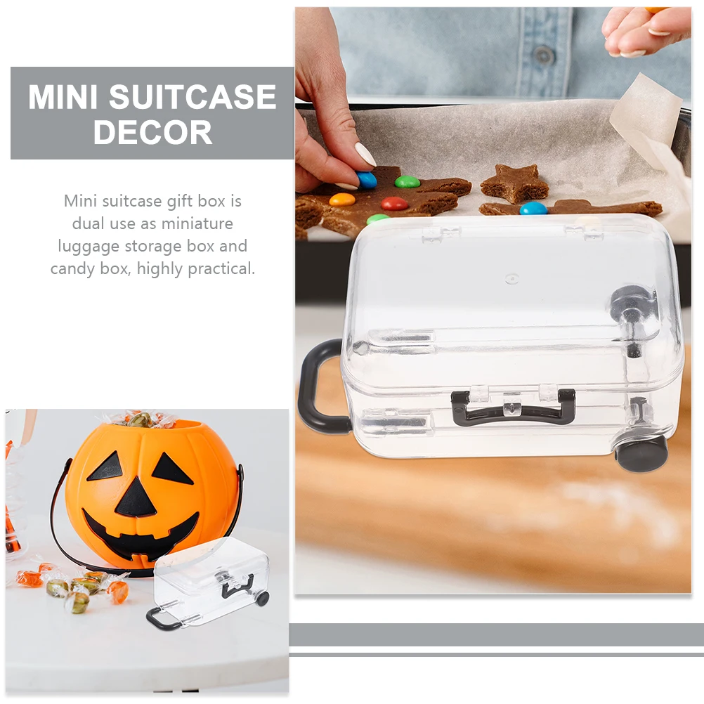 

Bridesmaid Suitcase Candy Box Dessert Boxes with Cover Bridal Shower Decorations Party