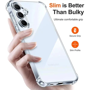 Case Shock Proof for Samsung Galaxy A55 A54 5g A15 A35 A34 A14 A24 A33 A53 A13 A32 A73 A52 A51 A12 A16 Transparent Phone cover Main Sales Capa Samsung A32 - №4