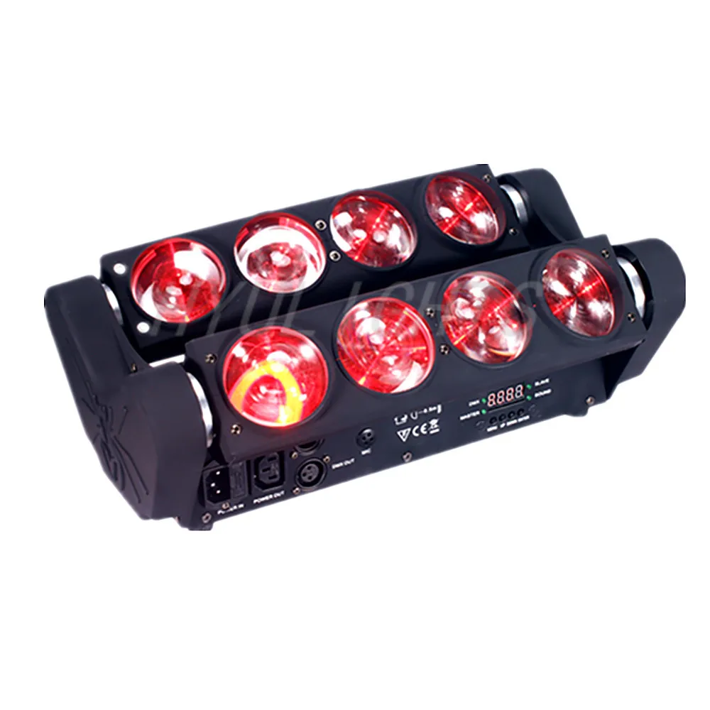 

8x15W 4in1 RGBW Moving Head Led Spider Light Party Light DJ Lighting audience alien stage luces dj luzes para festa