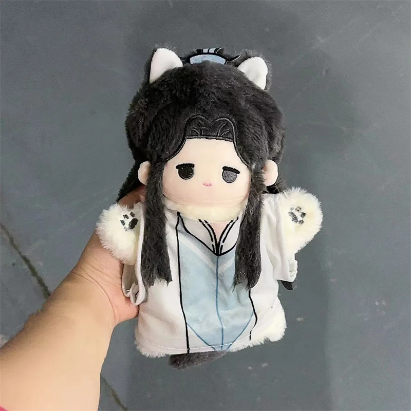 Pluszowa Marionetka Błogosławieństwo Niebiańskiego Oficera Tian Guan Ci Fu Hua Cheng Xie Lian Qing Xuan Mu Qing Miękka Lalka Muppet Prezent Urodzinowy dla Fanów