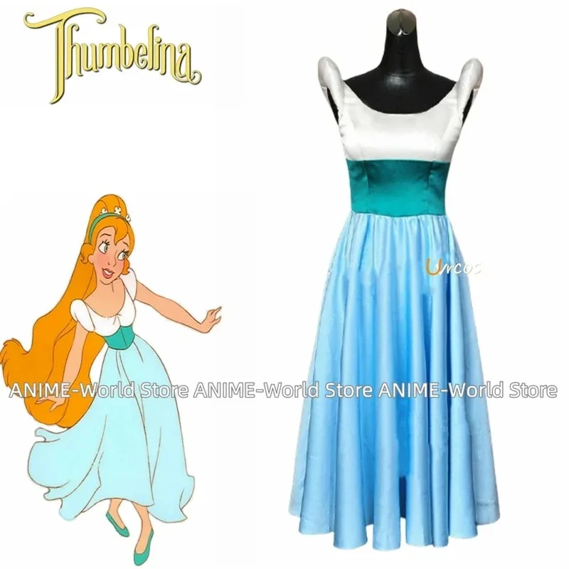

《 Size》Thumbelina Costume Dress Princess cosplay custom madex;3,v'6.f;9,