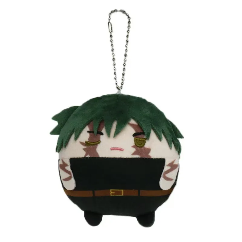 10cm Jujutsu Kaisen Round Plush Keychain Yuji Megumi Choso Yuta Anime Fluffy Stuffed Doll Bag Pendant Fans Gift - view 4