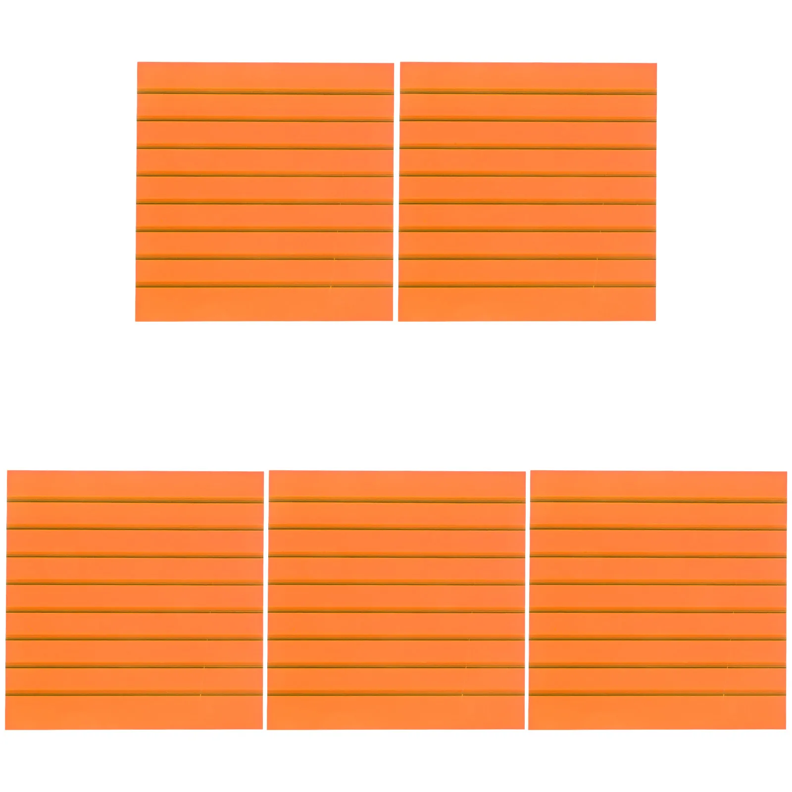 

5 Pcs Line Notes Paper Self-stick Memo Pads Notepad Stickers Spiral Office The Pet Work