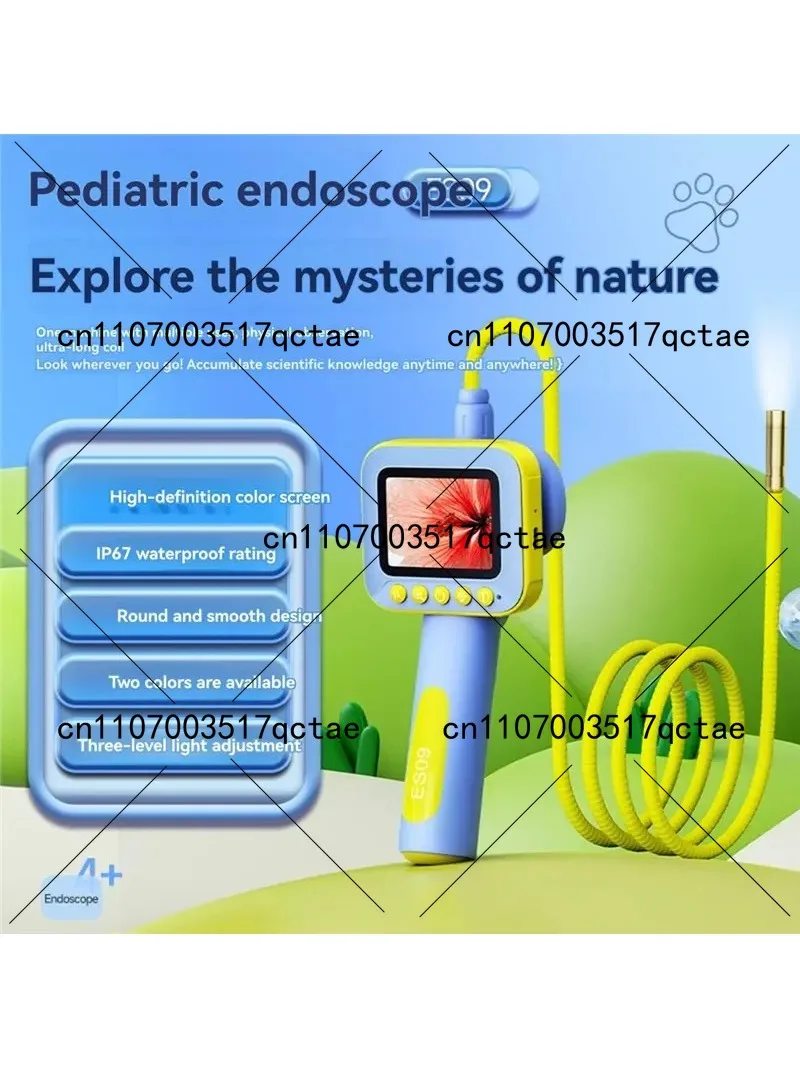 2.4 Inch Endoscope Camera 200W HD Probe with LED Lights for Kids Outdoor Exploration Gift