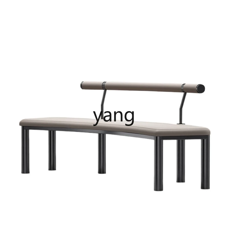 

LT Internet celebrity chair Italian simple strip stool back chair villa living room sofa chair