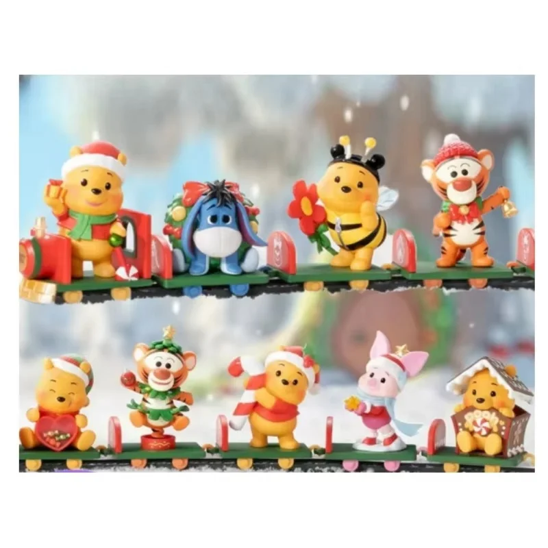 Disney Winnie The Pooh Serie di consegna regalo Scatola cieca Tide Play Simpatico tappezzeria per bambole Scatola misteriosa da collezione Regalo di Natale per bambini