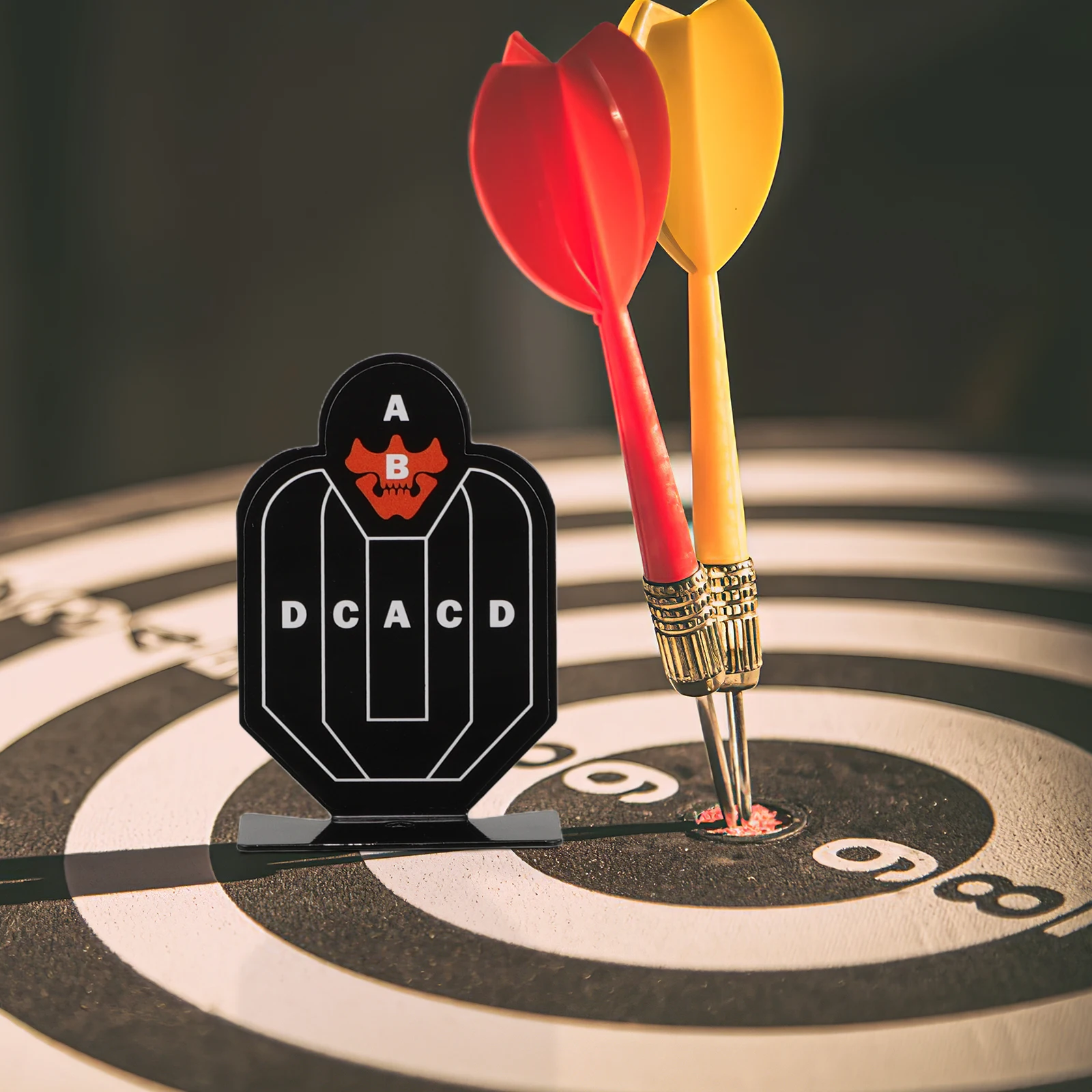 

3 Pcs Shooting Target Resetting Range Targets Exercise Toy Gun Practice Board Metal Tinplate.Electroplating Outdoor