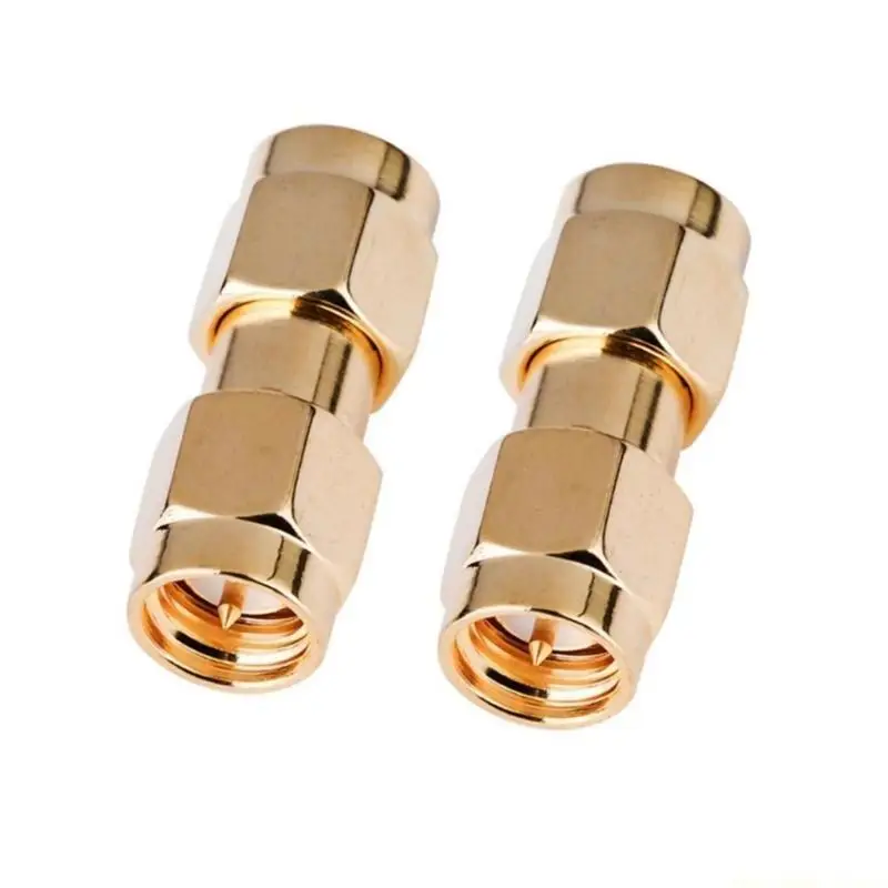 

F62C 14 шт. SMA Female to SMA Female Straight Plug Converter Адаптеры RF Коаксиальные разъемы для антенного кабеля Любительское