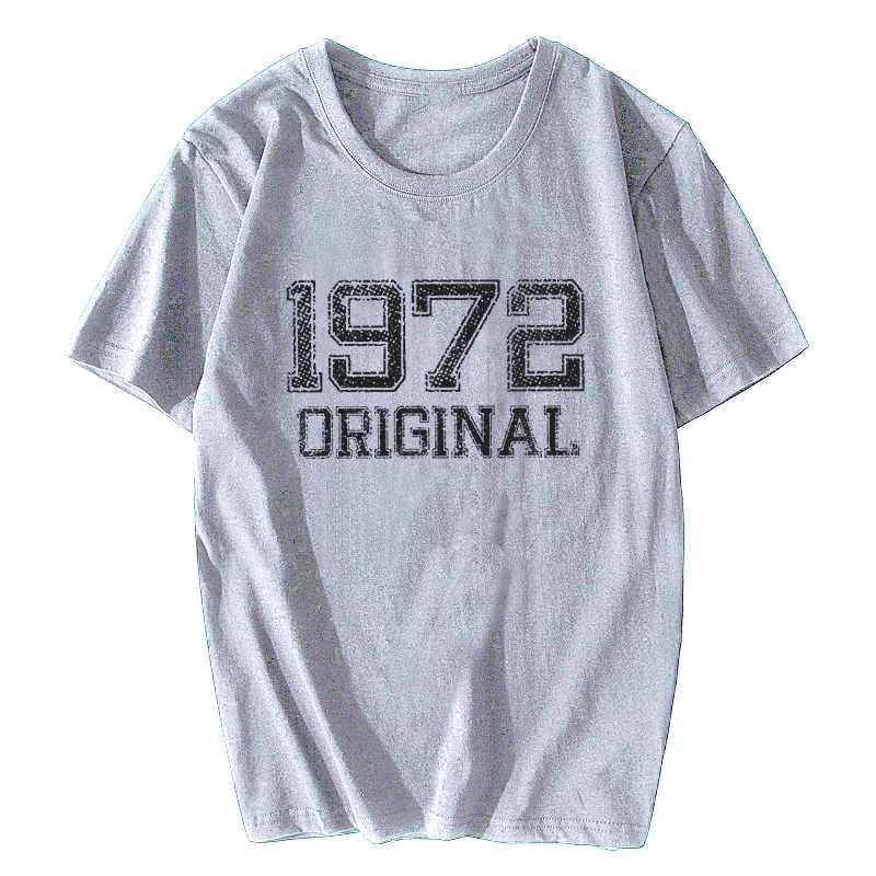 Stylish 1972 Original Vintage T-Shirt Women's T-Shirt Dad Father Vintage Short Sleeve T-Shirt New Arrival Top Graphic T Shirts