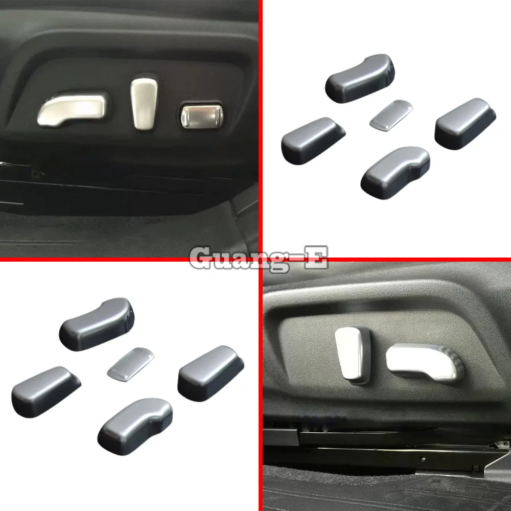 

Detector Silver ABS Seat Adjustment Knob Button Switch Trim Accessories 5PCs For Subaru Outback 2015 2016 2017 2018 2019 2020